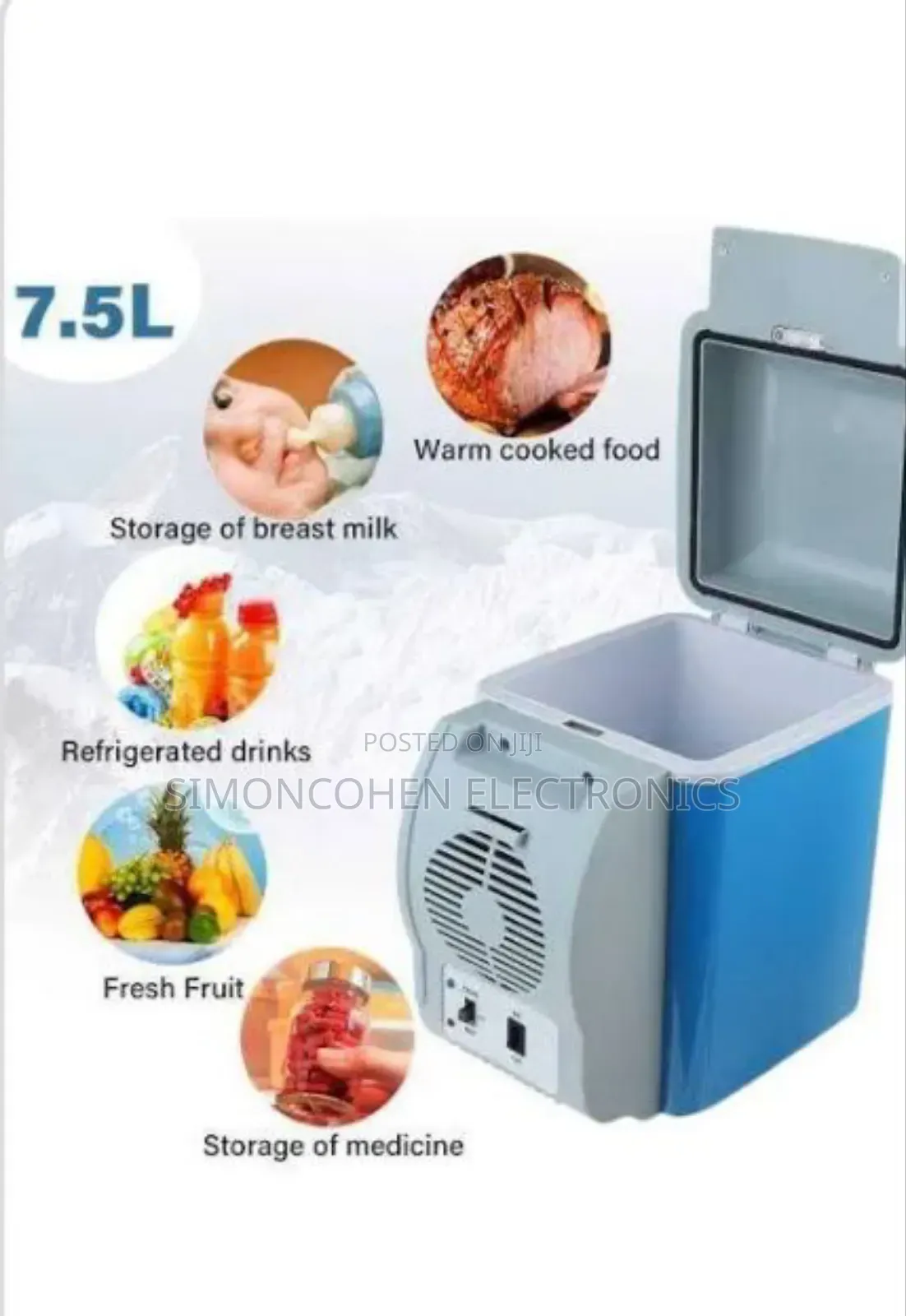 Car Fridge(7.5ltrs)
