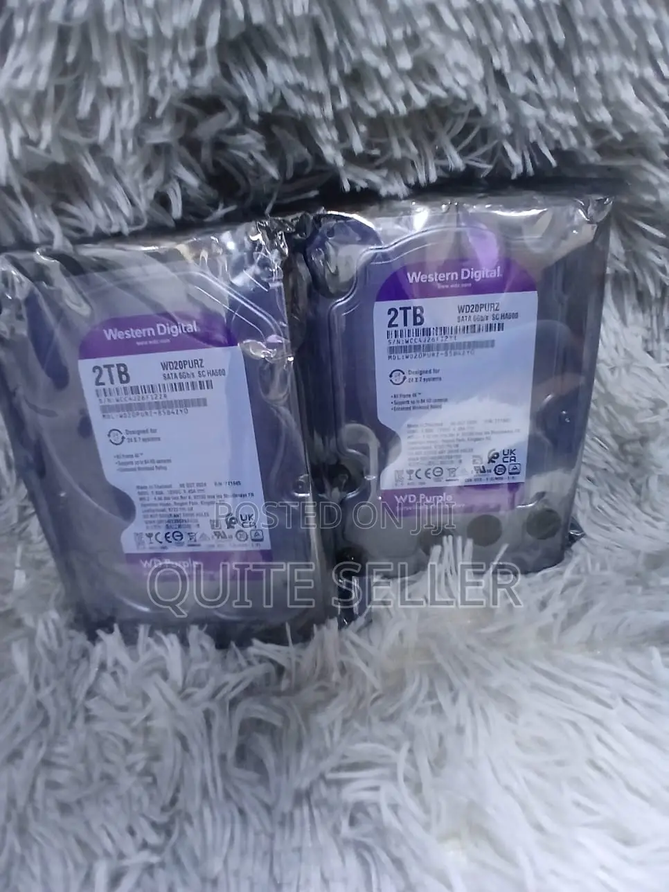 Internal Wd Purple Surveillance Hard Drive - 2tb for Desktop