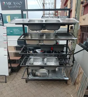 Double and Single Kitchen Sink Available