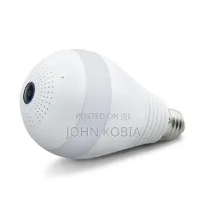 Panoramic Bulb Camera – Full View Security Camera