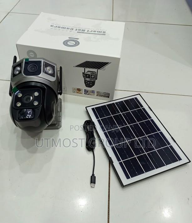 V380 Pro 4g Solar Powered Camera 10x Optical Zoom for Detailed Viewing - main view