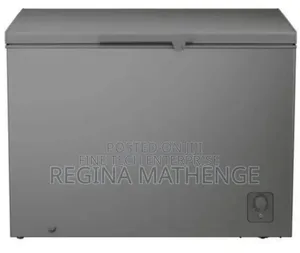 Hisense Chest Freezer 297litres Grey Glass Slider