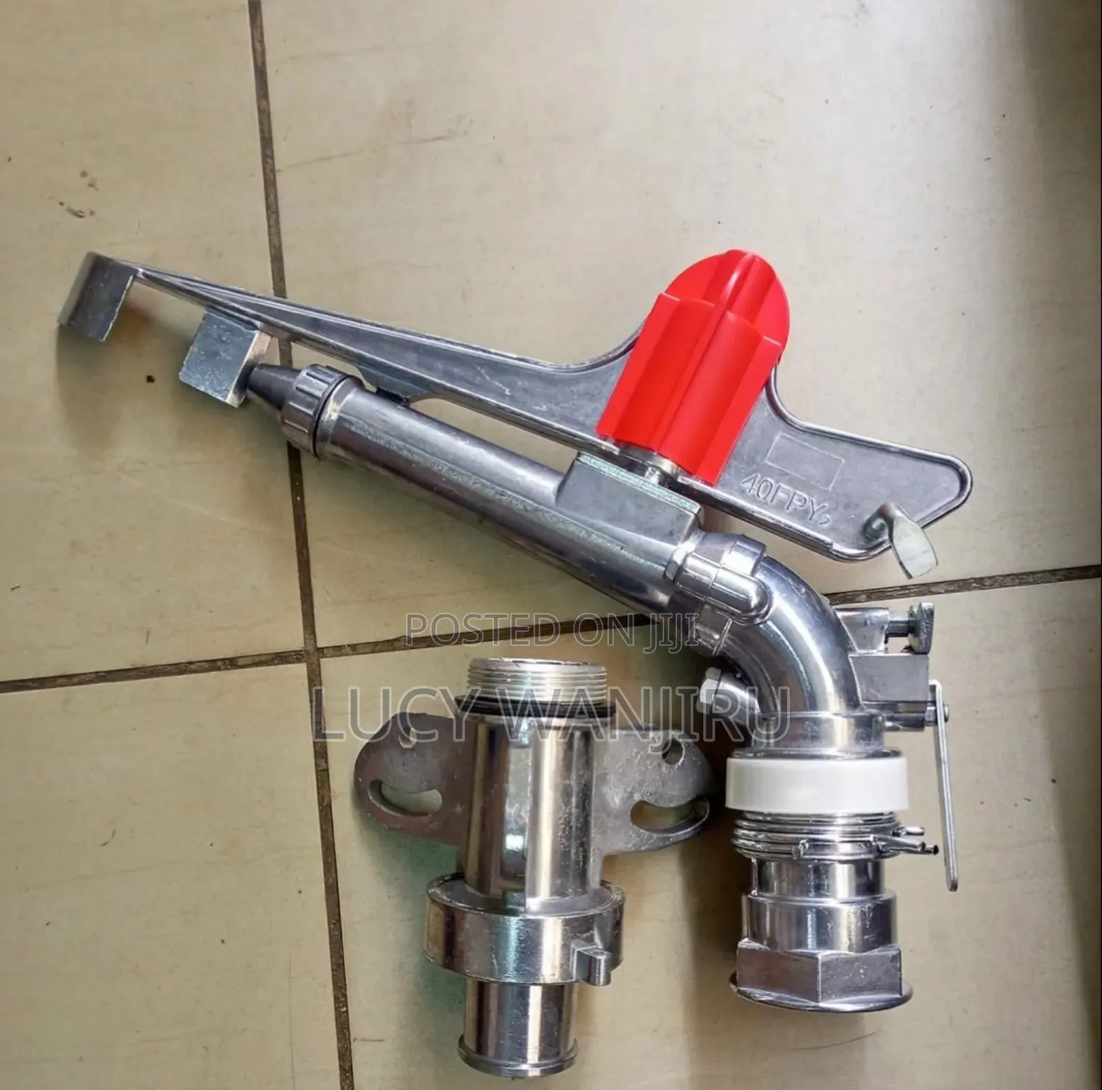 Rain Gun Machine/.Rain Gun Sprinkler 2" ( With Stand