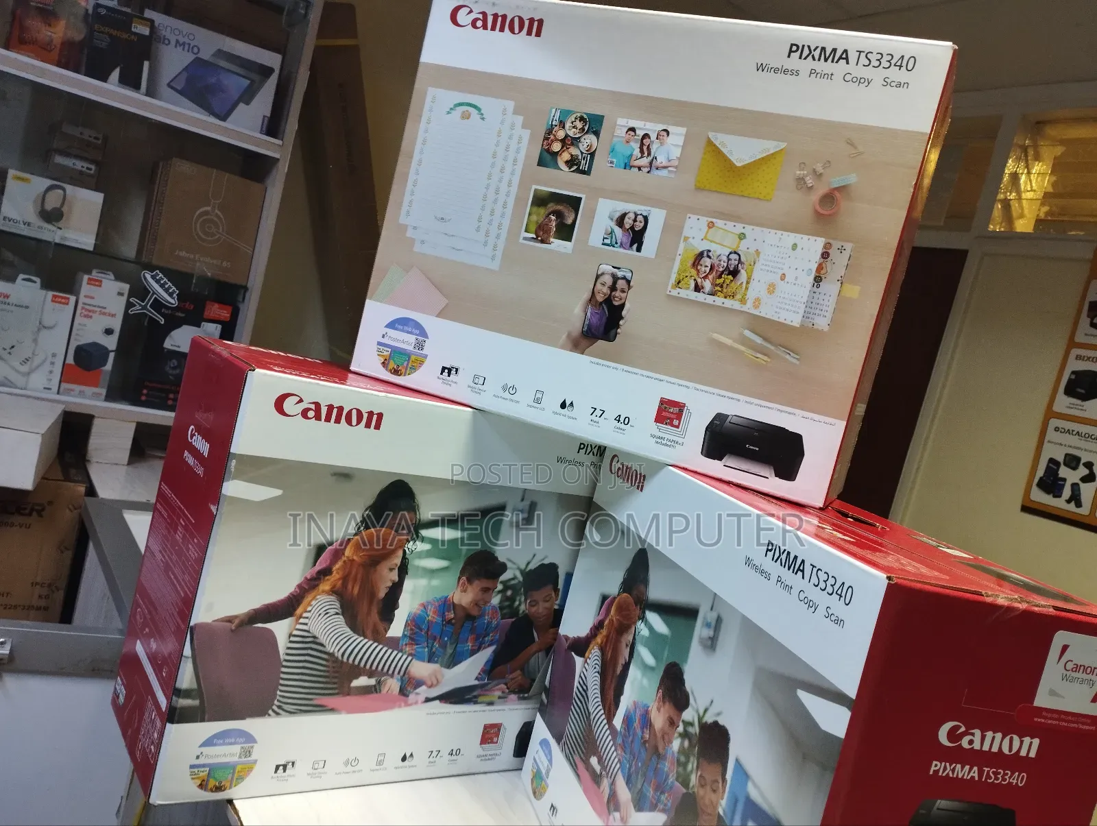 Canon Pixma Ts3340 Multifunctional Printer