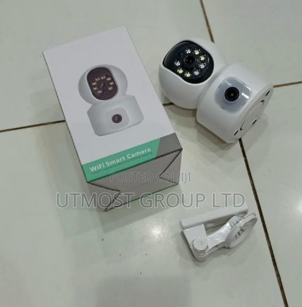 Smart V380 Pro Wifi Smart Camera- Indoor Wifi CCTV With 2 Camera