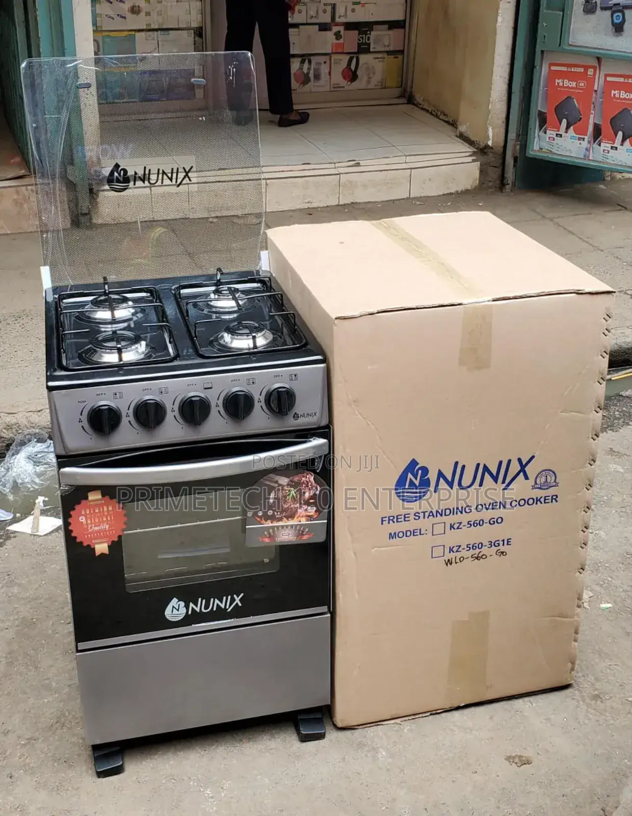 Nunix Standing Cooker 50x55inchs Full Gas