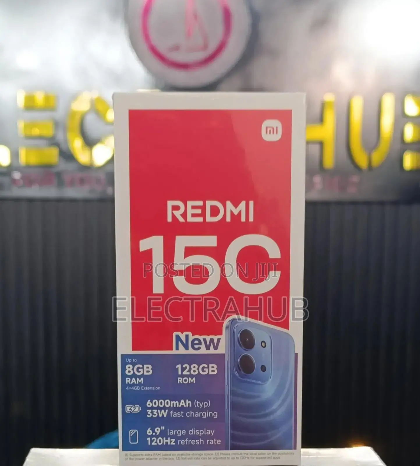 New Xiaomi Redmi 15C 4G 128 GB Black