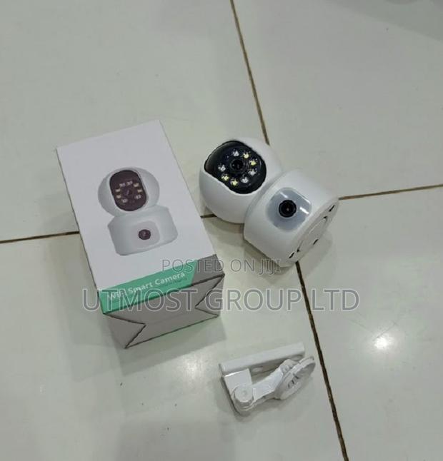 New Icsee Security Camera With Dual Lens 4 Mp Smart Wifi - main view