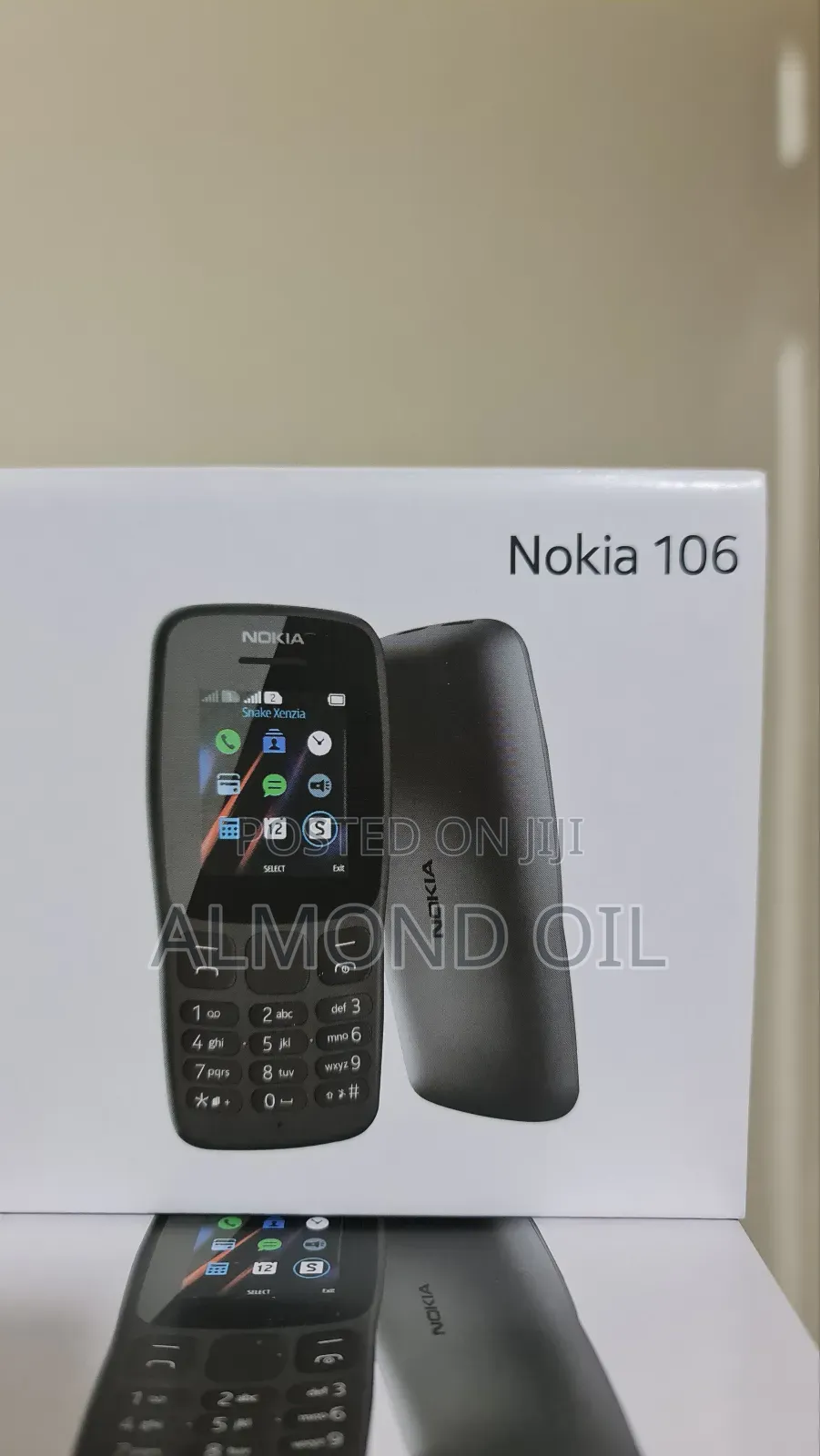 New Nokia 106 Black
