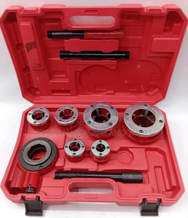 Die Stock Set 1⁄2",3⁄4",1",11⁄4",11⁄2"2"