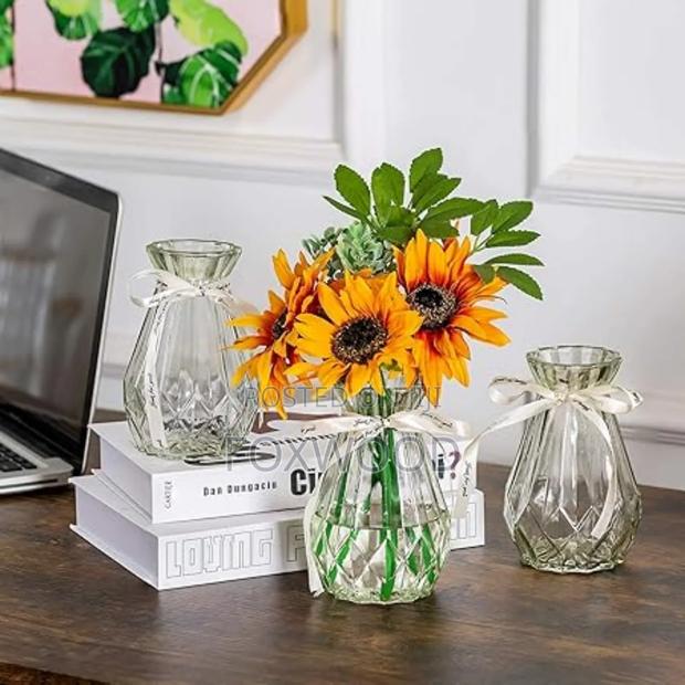 Diamond Vase Clear 18cm - main view