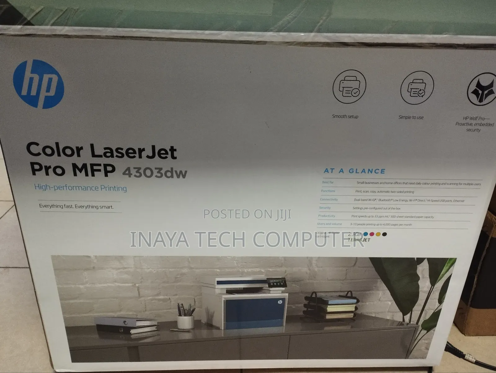 Hp Laserjet Pro MFP 4303dw Color Multifunctional Printer