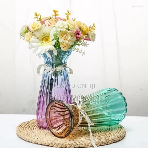 Diamond Flower Vase Rainbow 25cm - thumbnail 4