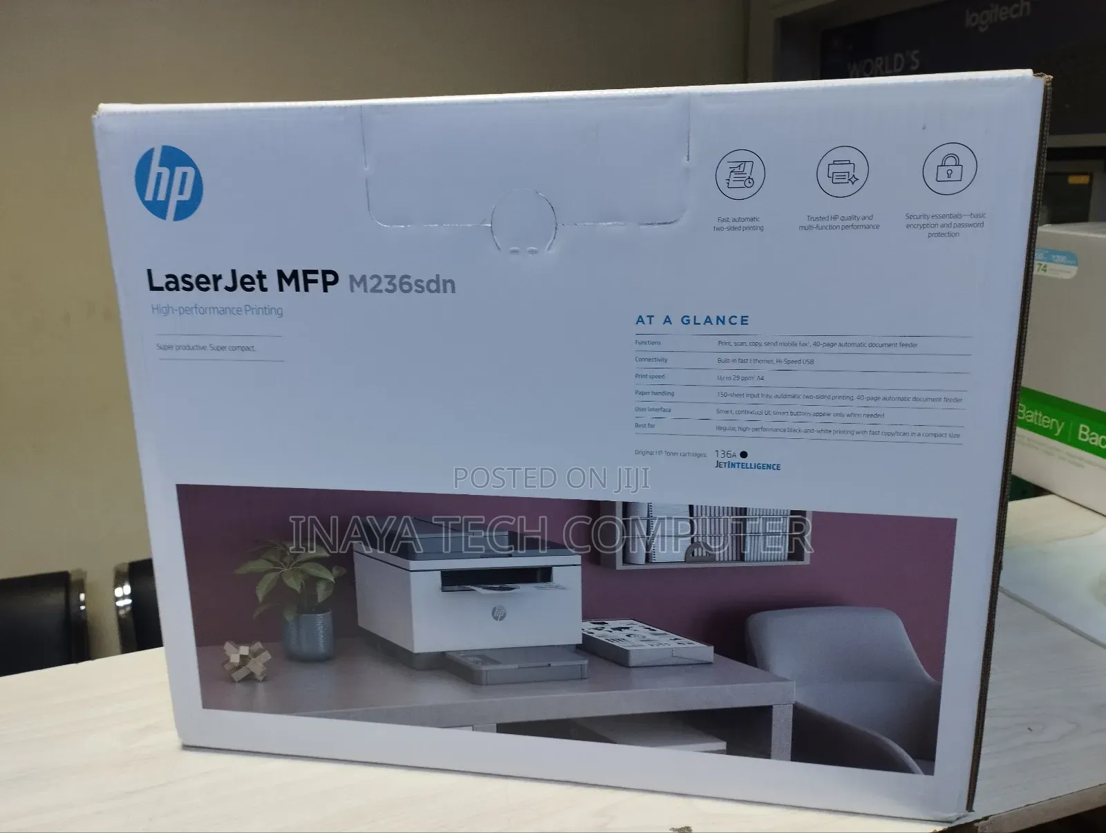 Hp Laserjet MFP M236sdn Mono Laser Duplex Printer