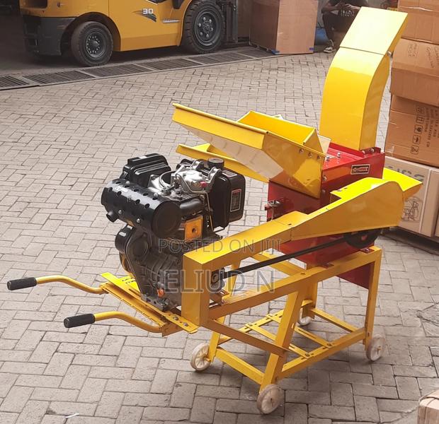 Animal Multifunction Chopper Machine/10hp Diesel Engine - main view