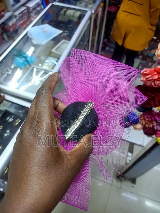 Fancy Hot Pink Mini Fascinators - thumbnail 3