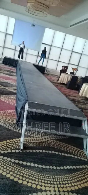 Have a Modelling Event. We Set Up Walkway Stage Very Unique