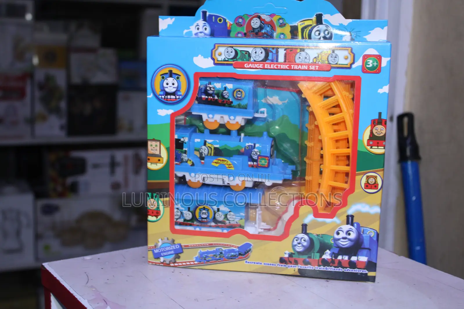 Kids Automatic Train Plus Rail. Reconstructable