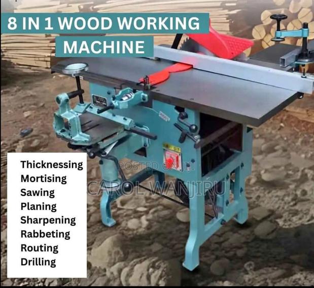 8 Function Wood Working Machine/ 8 in 1 Wood Working Machine
