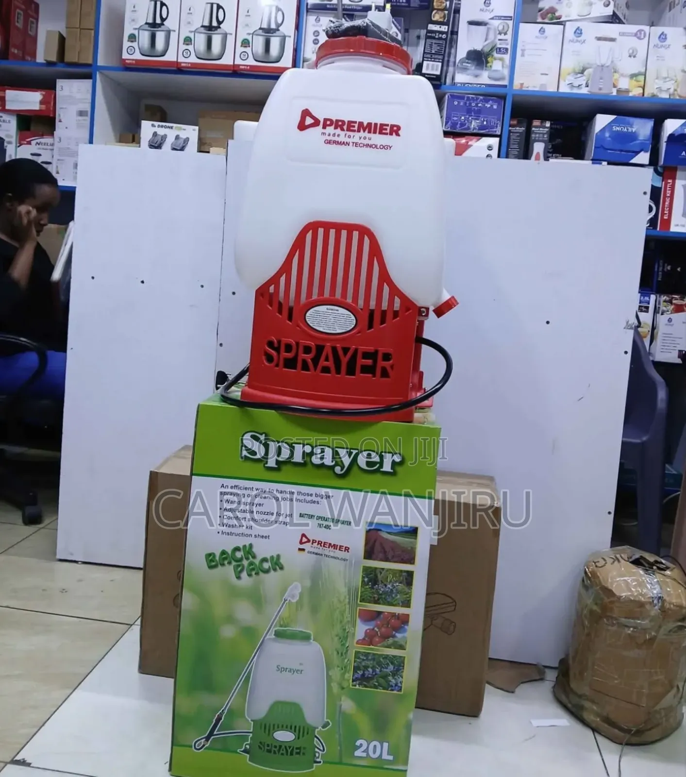 Battery Powered Knapsack Sprayer/ Rechargeable Knapsack Sprayer