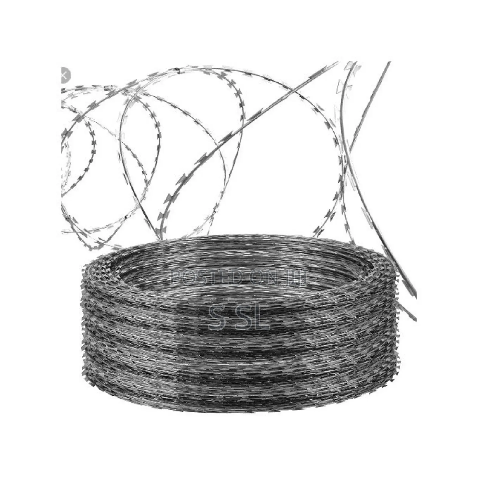 Galvanized 730mm Razor Barbed Wire