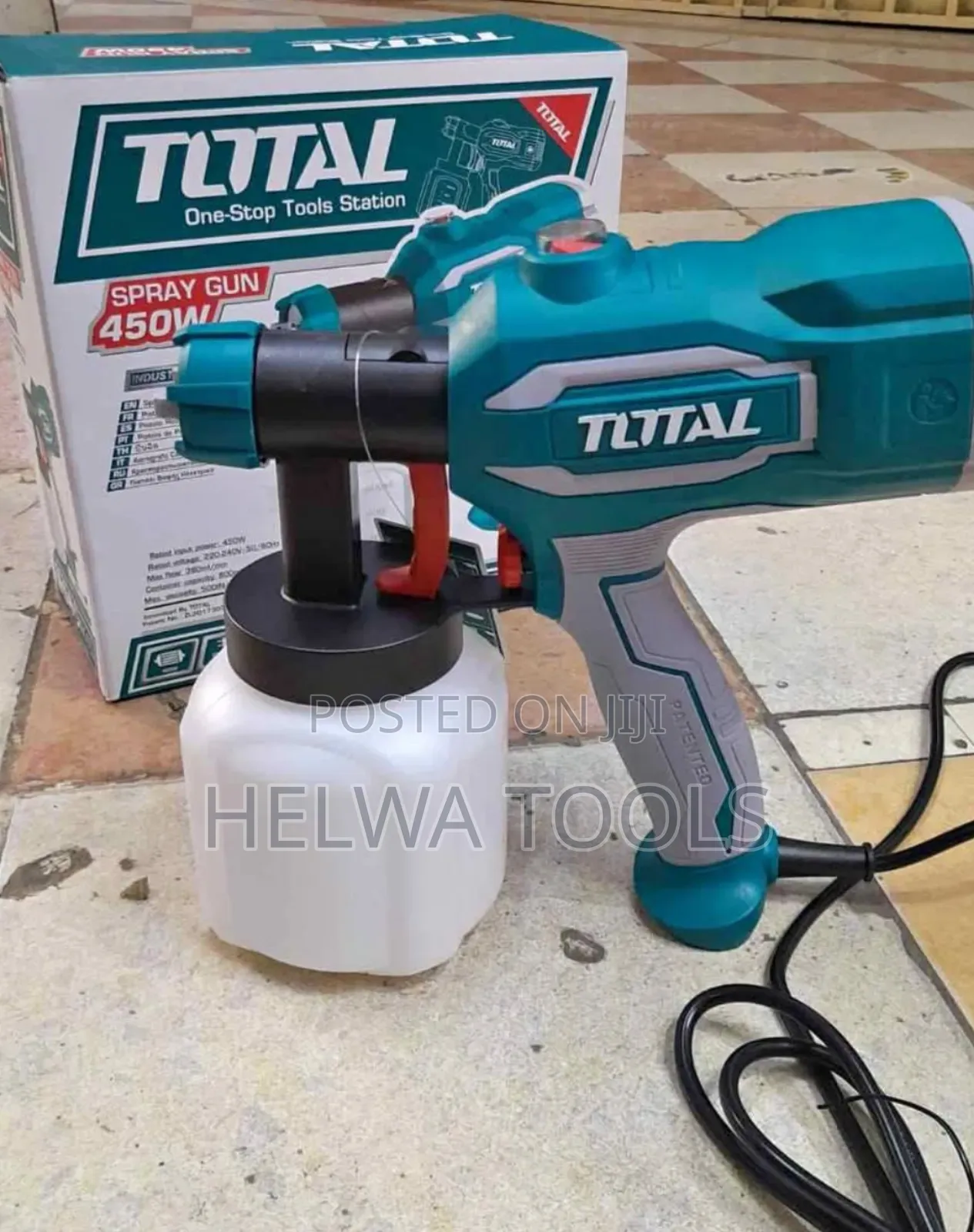 Total 450 Watts Electric Spray Gun