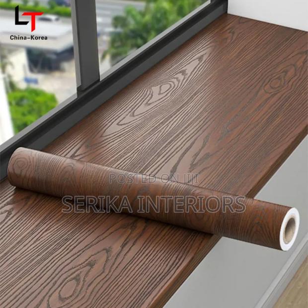 Wood Effect Contact Paper Environmental Friendly Waterproof Oil Proof