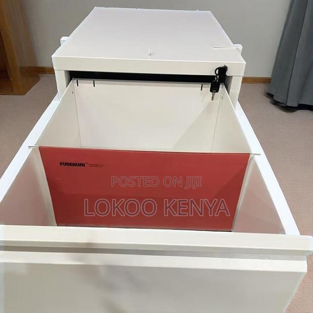 Office Cabinet : 3- Drawer With Bar File Cabinet - thumbnail 4
