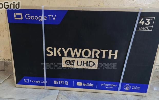 Skyworth 43′′ 43e3500g Google Frameless Tv With Voice Search