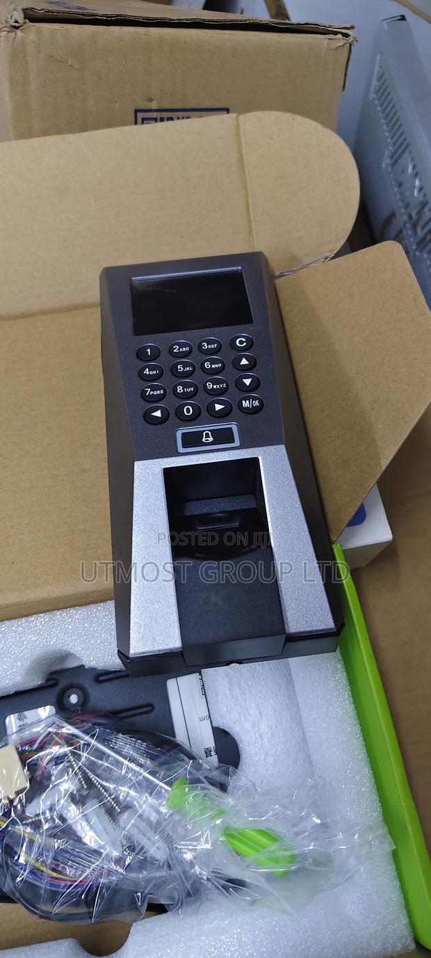Zkteco F18 Fingerprint Time Clock + Access Control - main view
