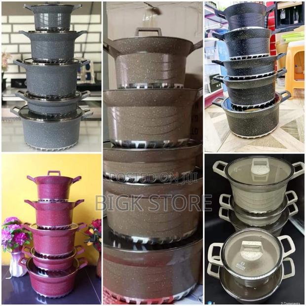 10pcs Nonstick Cookware Set - main view