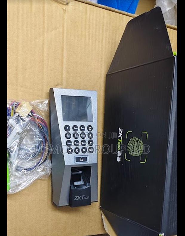 Zkteco F18 Time Attendance + Door Lock Integration - main view