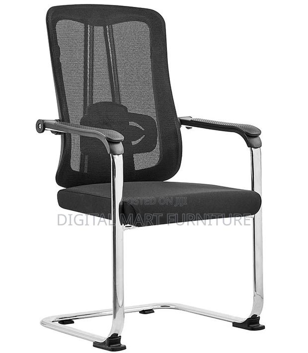 Office Chair: Simple Mesh Bow Office Chair - thumbnail 2