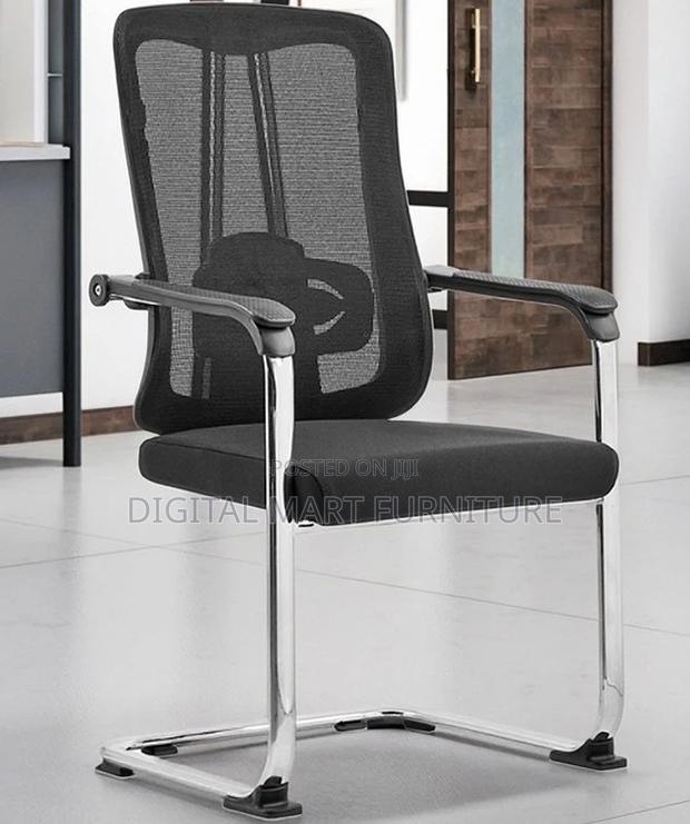 Office Chair: Simple Mesh Bow Office Chair - thumbnail 5