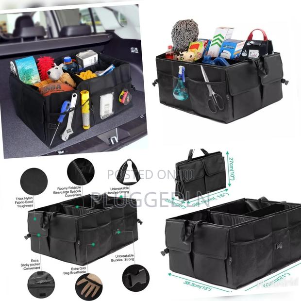 Large Capacity Divided High Quality Car Boot Organizer