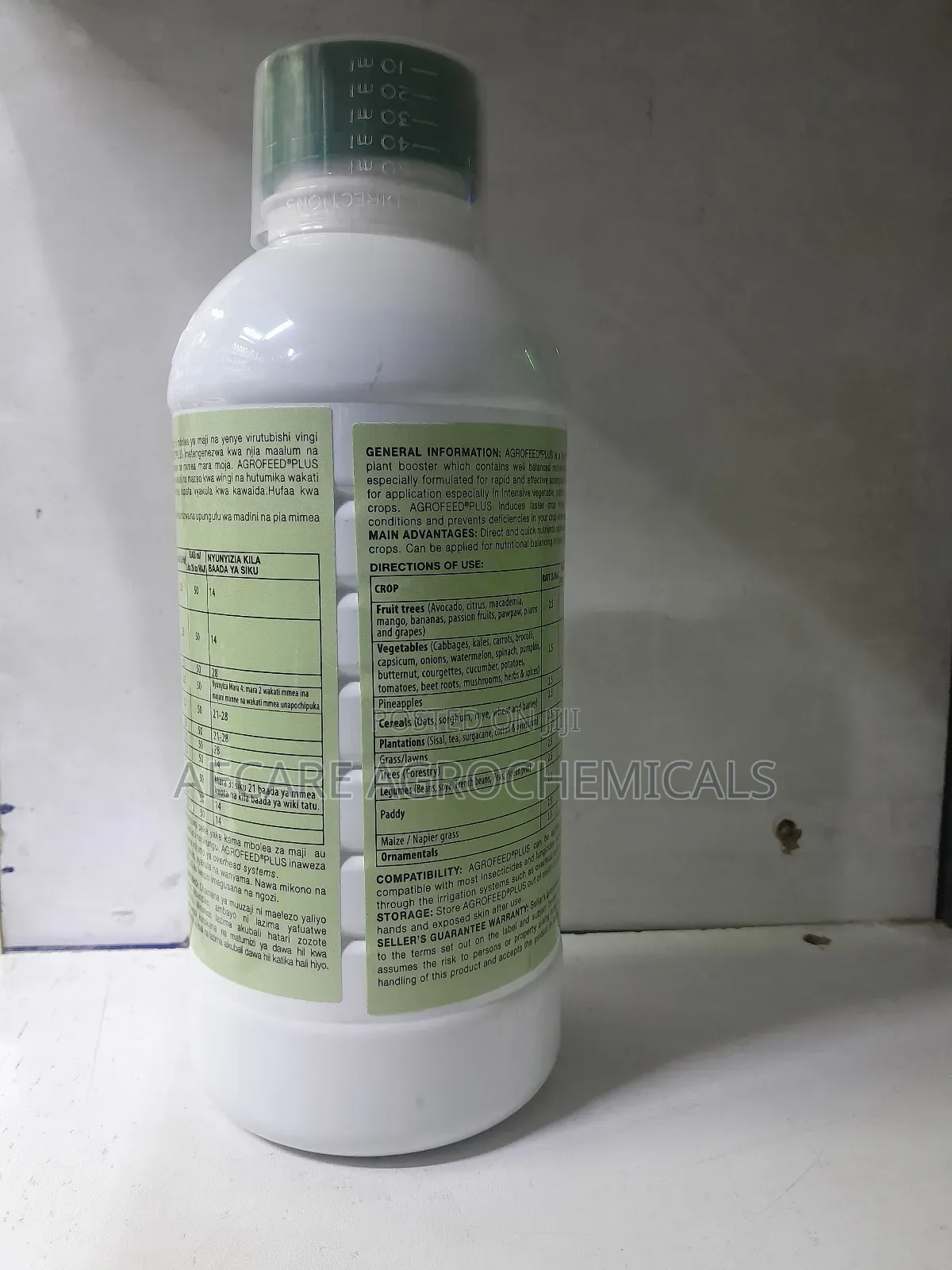 Agrofeed Plus Foliar Fertilizer 500ml, 1litre