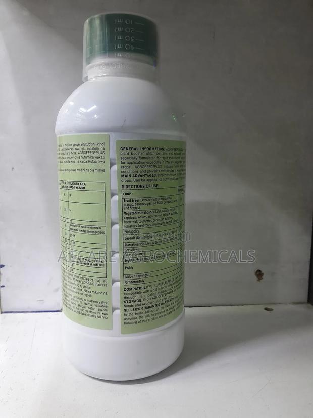 Agrofeed Plus Foliar Fertilizer 500ml, 1litre - thumbnail 5