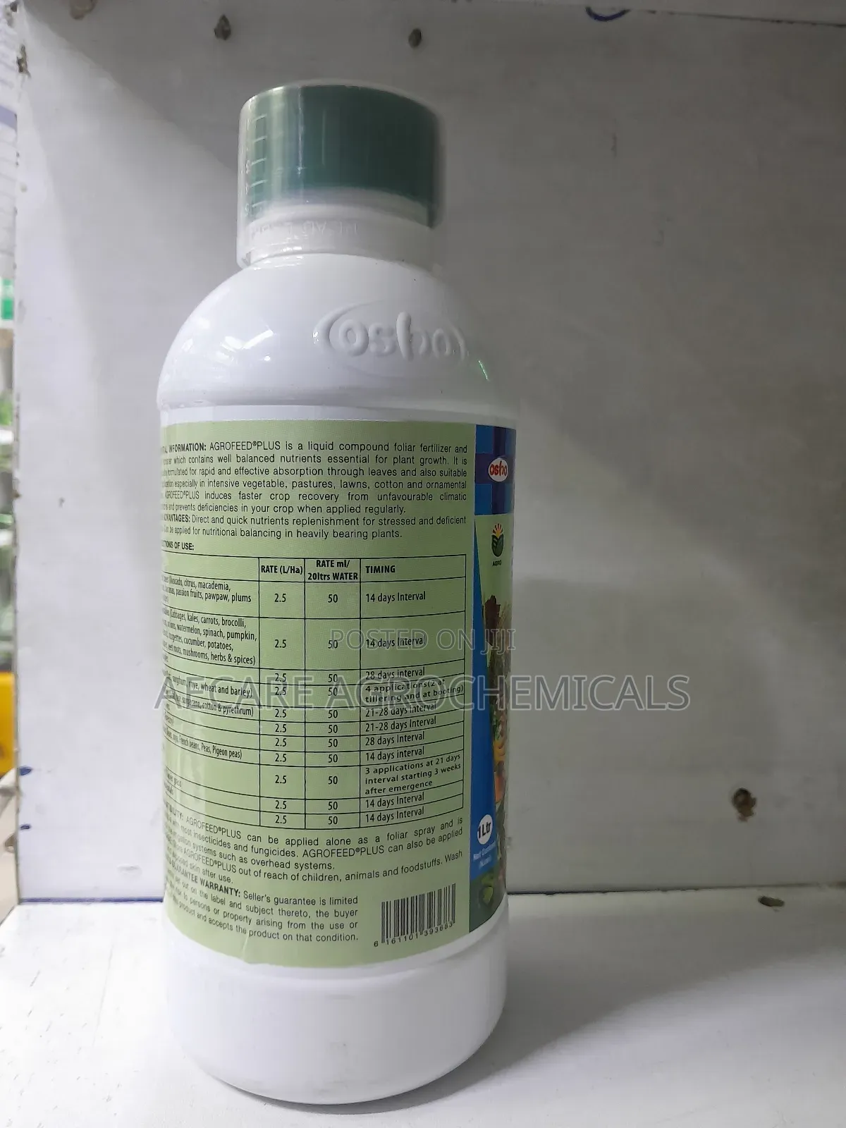 Agrofeed Plus Foliar Fertilizer 500ml, 1litre