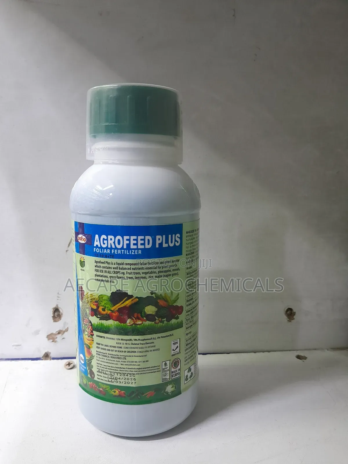Agrofeed Plus Foliar Fertilizer 500ml, 1litre
