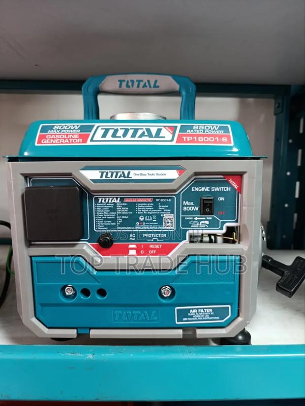 Portable Total Petrol Mini Generator 800w /1kva