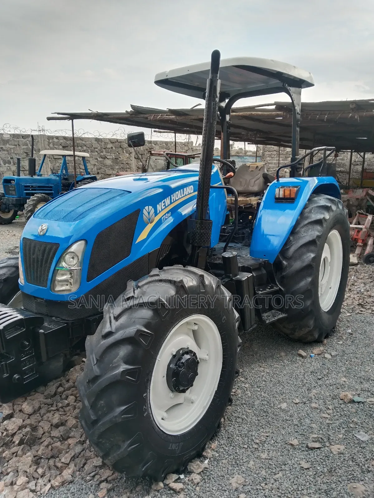 New Holland Tractor 490 Plus Plough