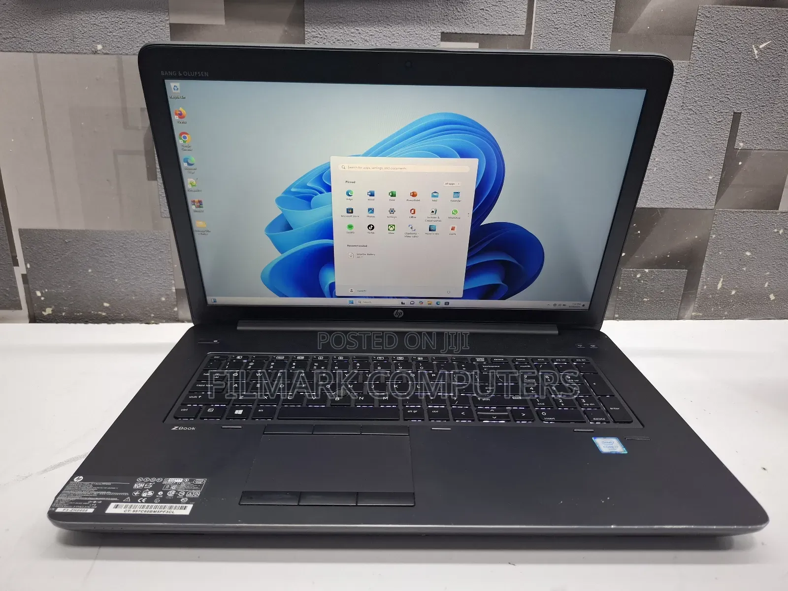 Laptop HP ZBook 17 G3 16GB Intel Core i7 SSD 512GB