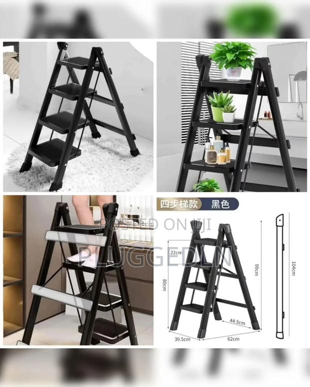5step Folding Ladder - main view