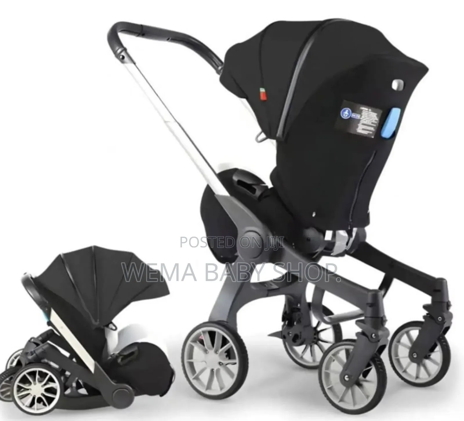 New Model 4 in 1 Baby Stroller (Stroller/Carry Cot/Carseat/Rocker)