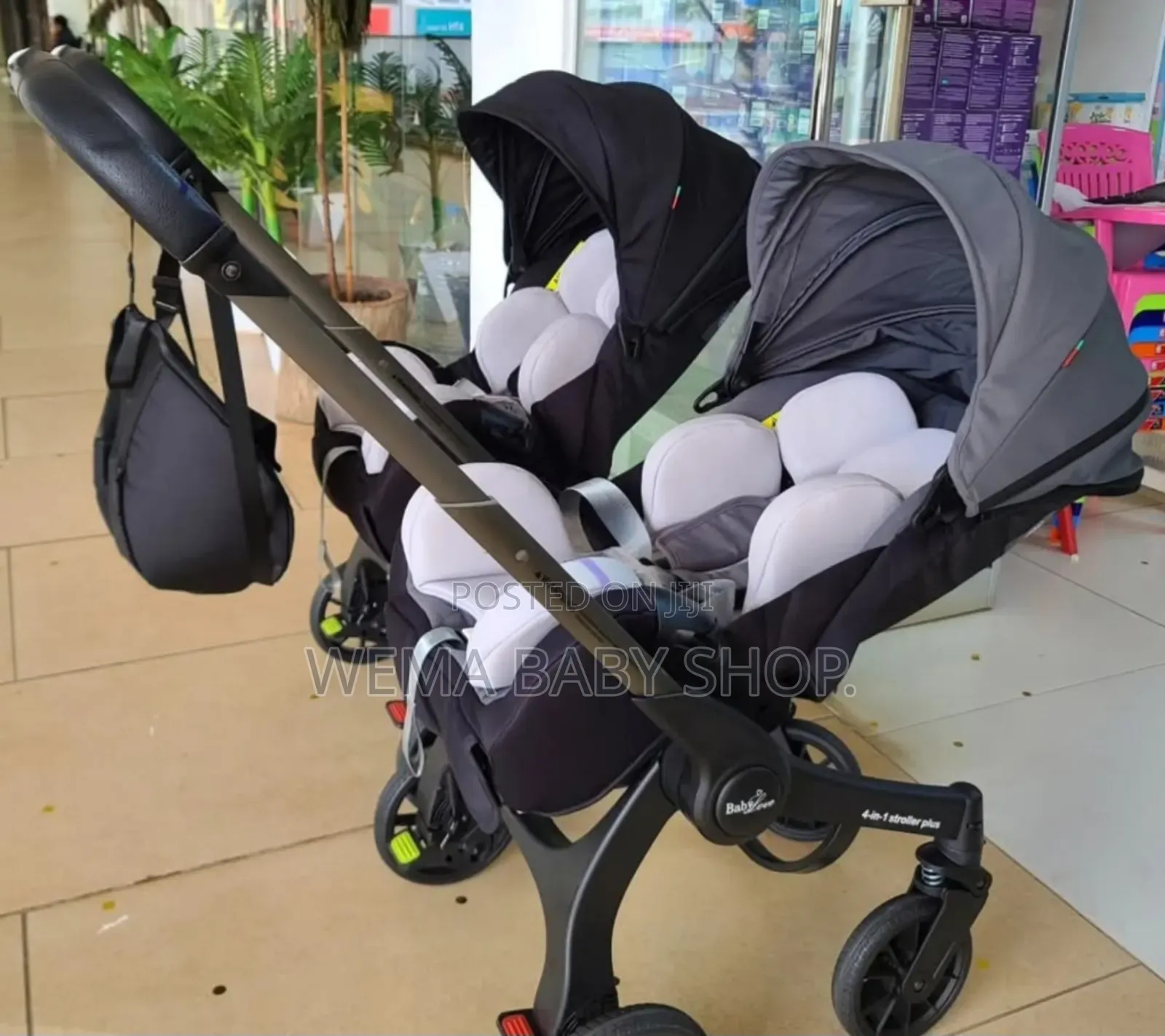 New Model 4 in 1 Baby Stroller (Stroller/Carry Cot/Carseat/Rocker)