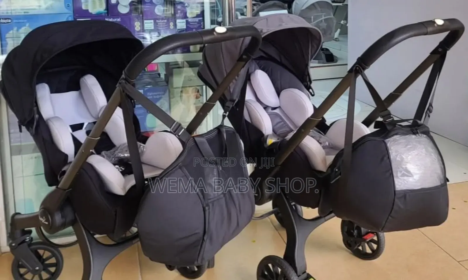 New Model 4 in 1 Baby Stroller (Stroller/Carry Cot/Carseat/Rocker)