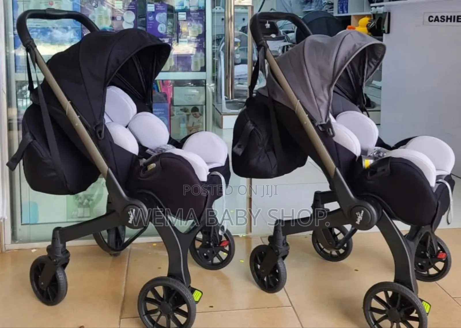 New Model 4 in 1 Baby Stroller (Stroller/Carry Cot/Carseat/Rocker)