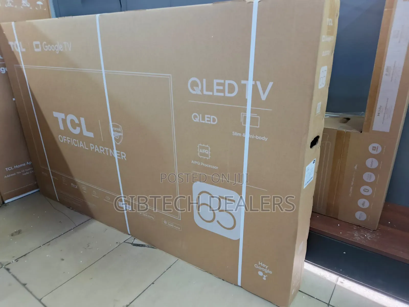 TCL 65′′ Inches 65t6c Qled HDR Pro Google Tv