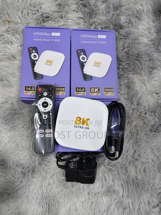 Android 14 H96 Max M2 Plus Tv Box + Voice Remote - thumbnail 3