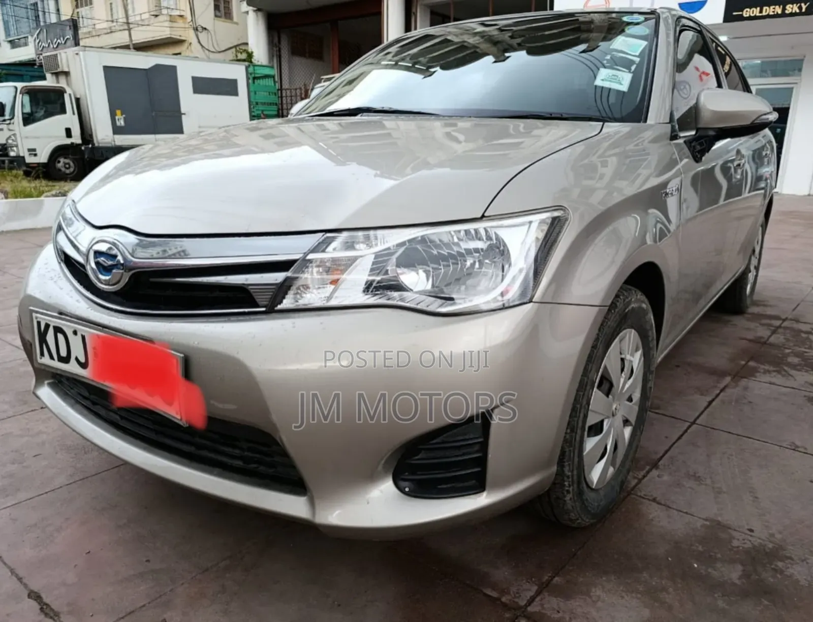 Toyota Axio 2015 Brown
